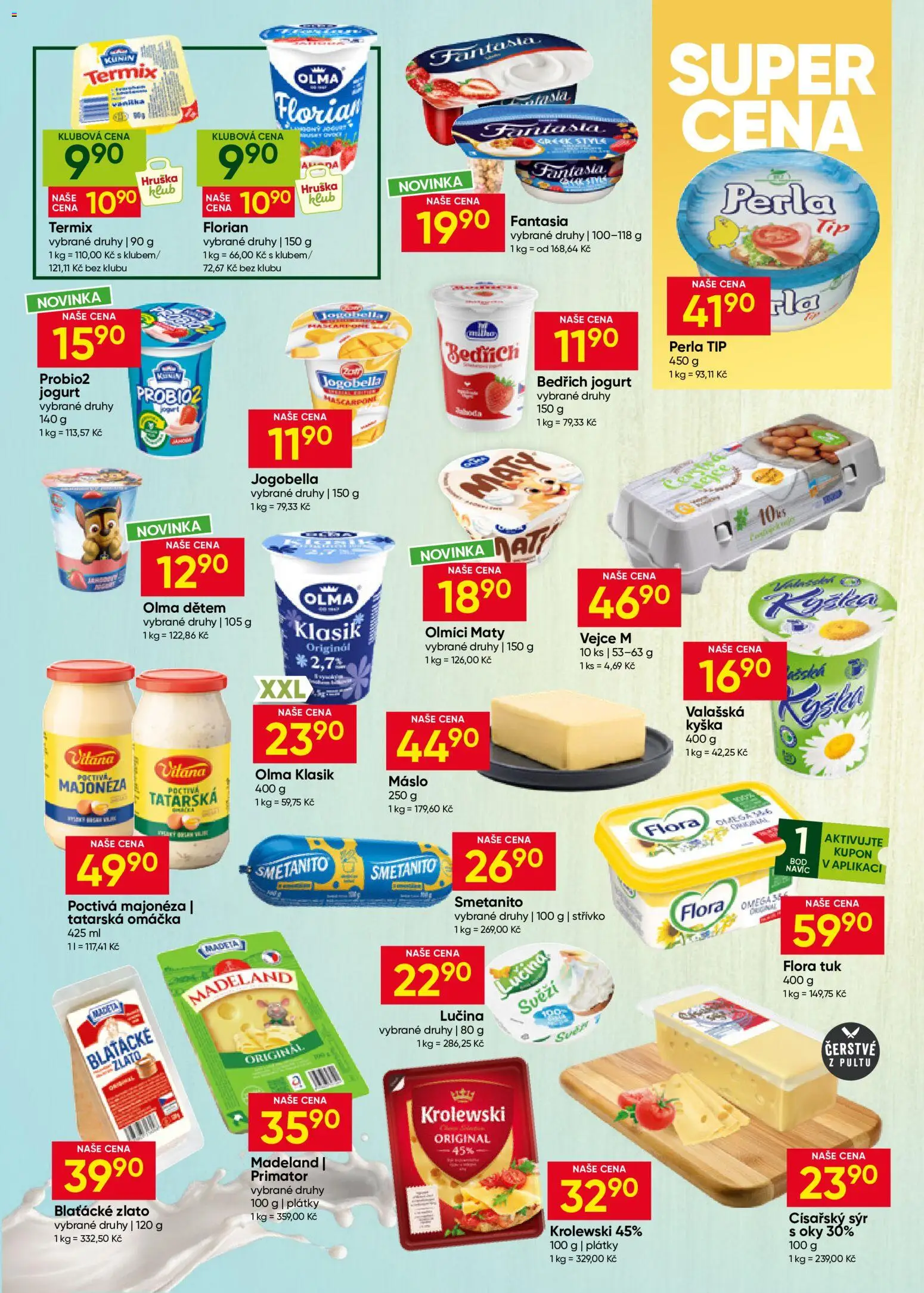 Hruška leták od 14.10.2026 | Strana: 5 | Produkty: Jogurt, Vejce, Termix, Vejce M