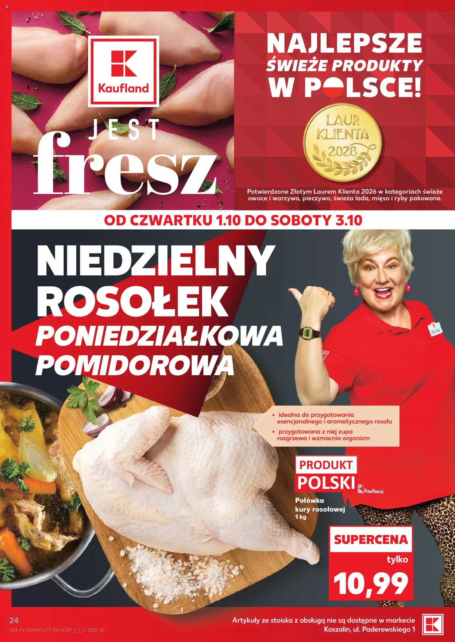 Kaufland gazetka od 01.10.2026 | Strona: 24