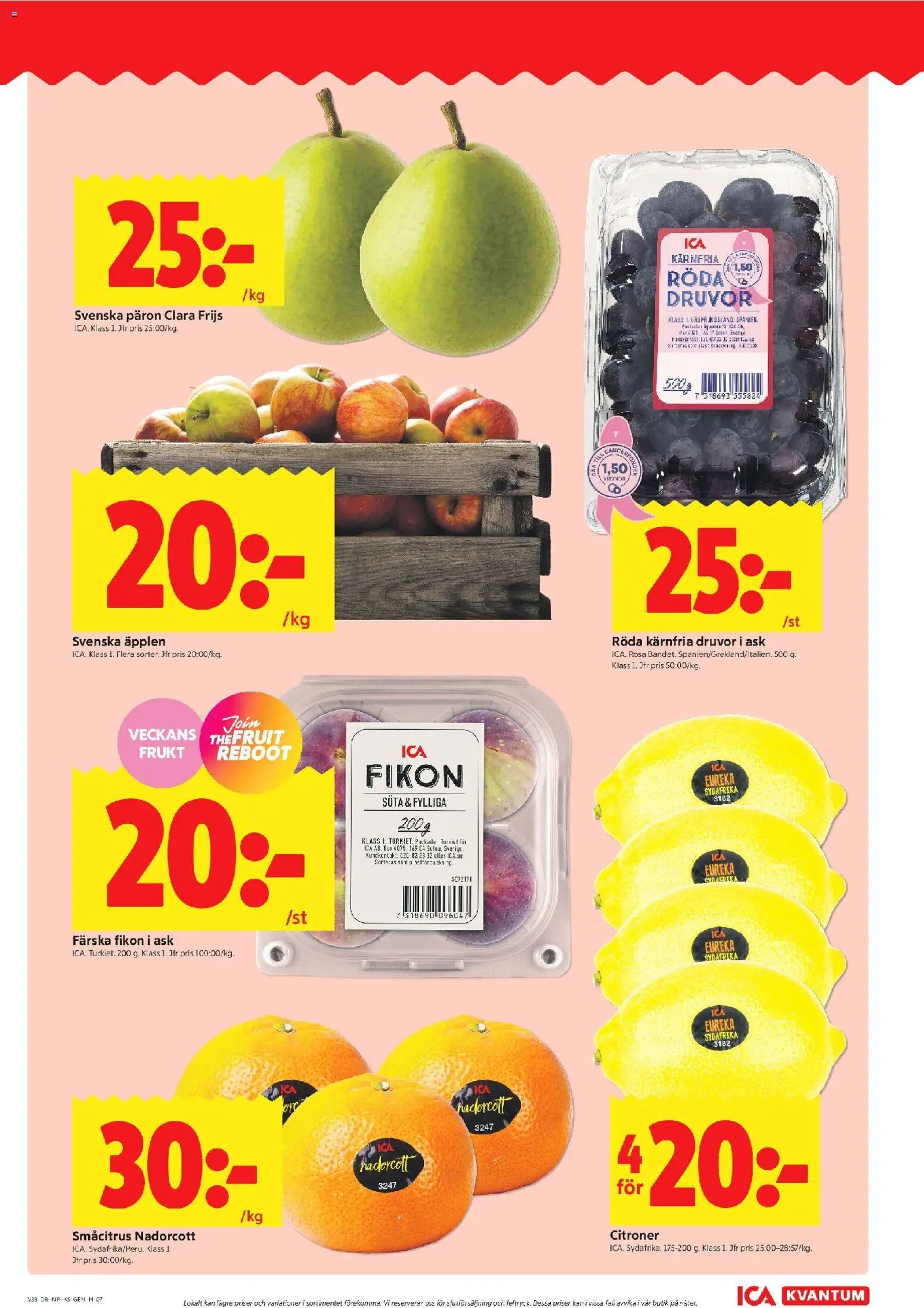 ICA Kvantum reklamblad aktuell från 14/09/2026 | Sida: 7