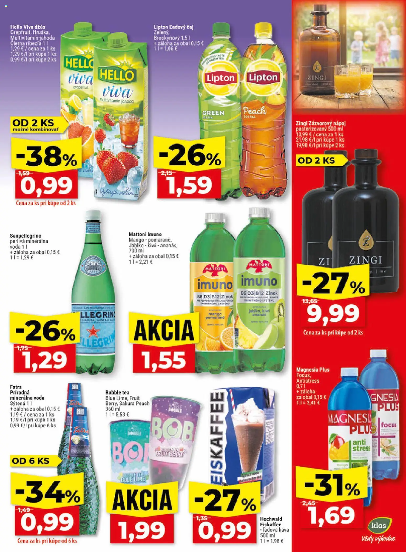 Nové Klas akcie – leták je platný od 22.06.2026 | Strana: 24