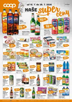 Náhled letáku Trefa leták - COOP naše super ceny od 15.07.2026