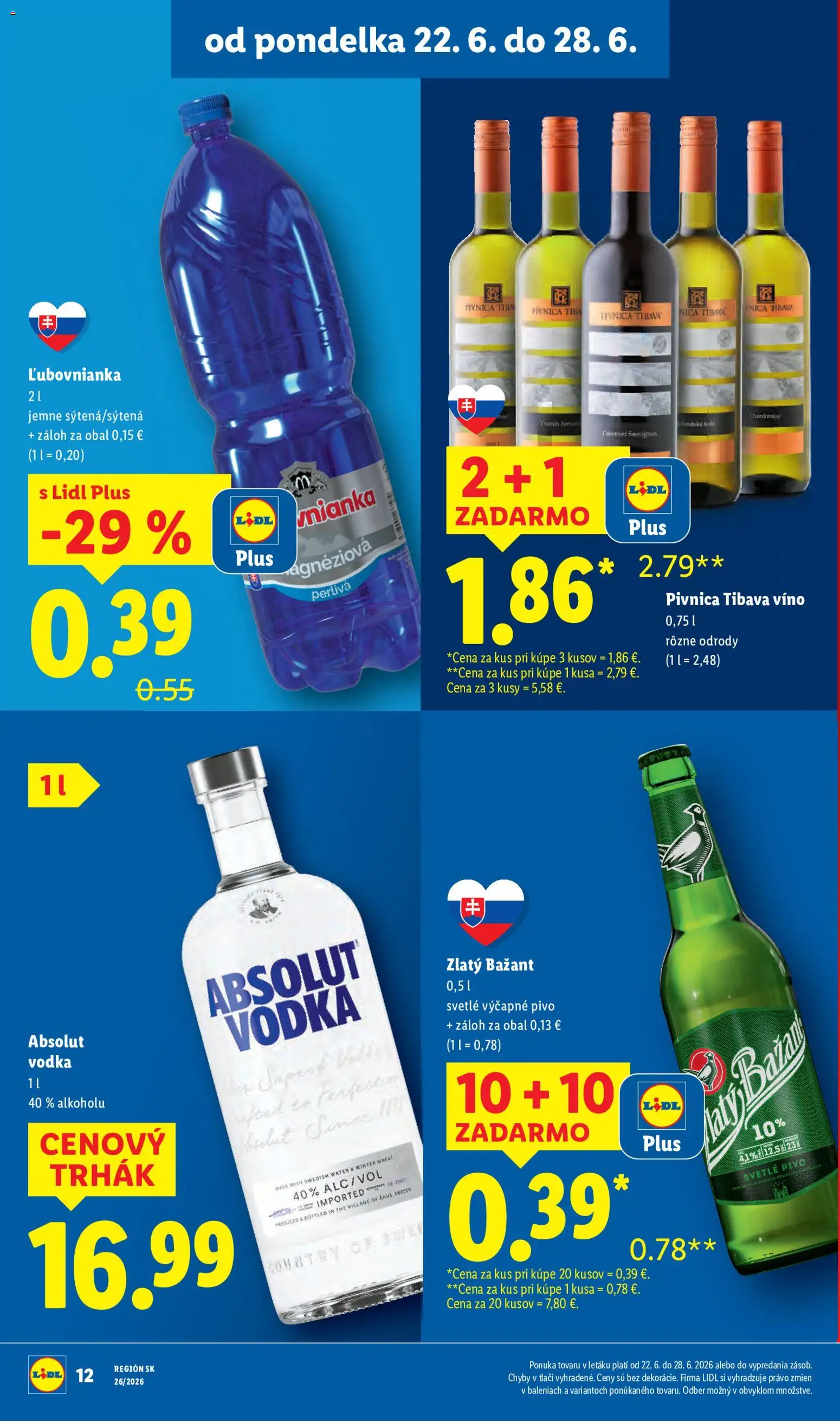 Nové Lidl akcie – leták je platný od 22.06.2026 | Strana: 18