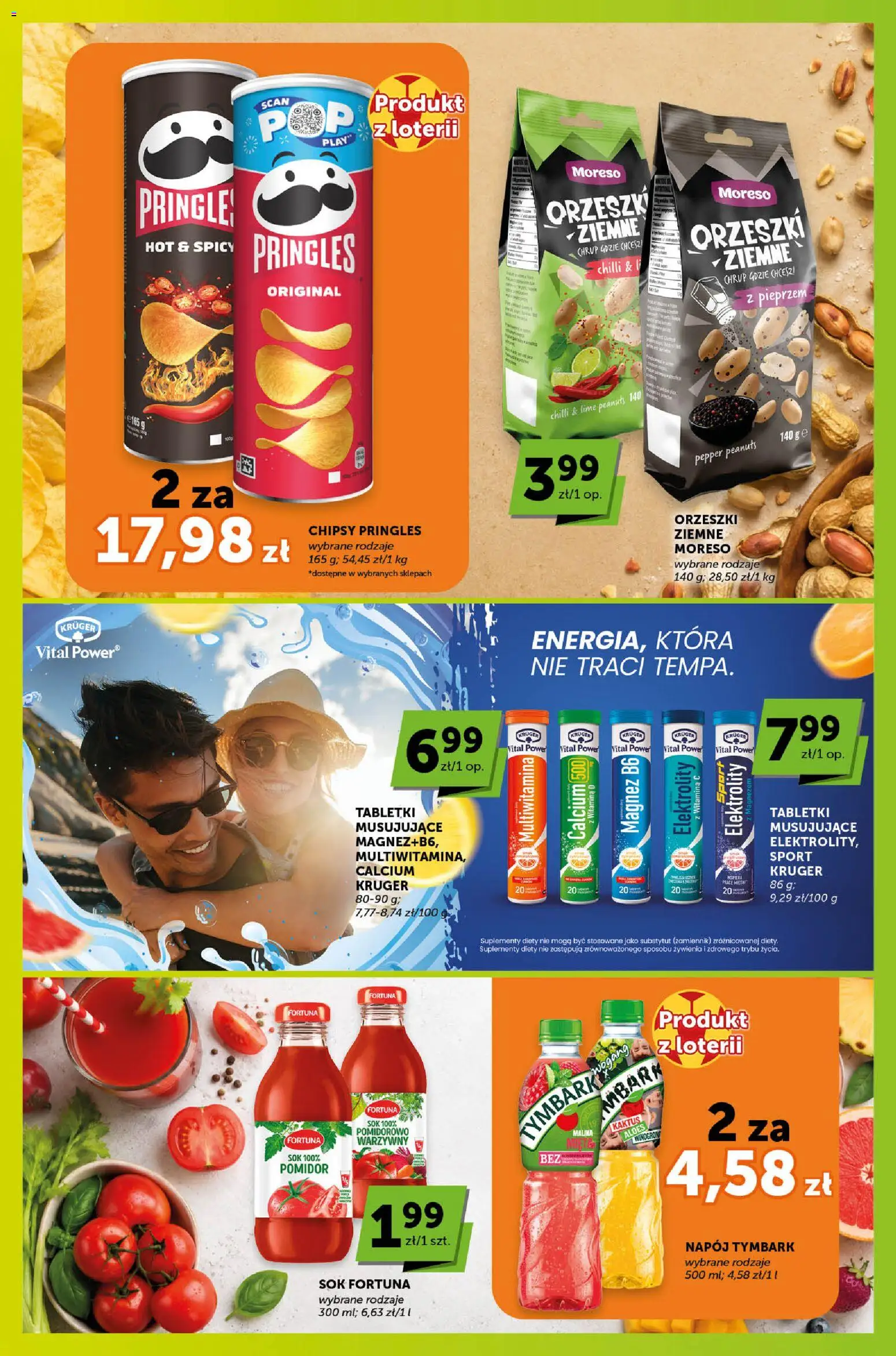 Euro Sklep gazetka - Sprawdź, co więcej od 30.06.2026 | Strona: 17 | Produkty: Malina, Chipsy pringles, Aloes, Sok