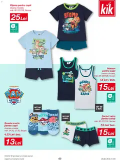 Ofertele Kik valabile de la 06.07.2026 | Pagină: 3 | Produse: Șosete