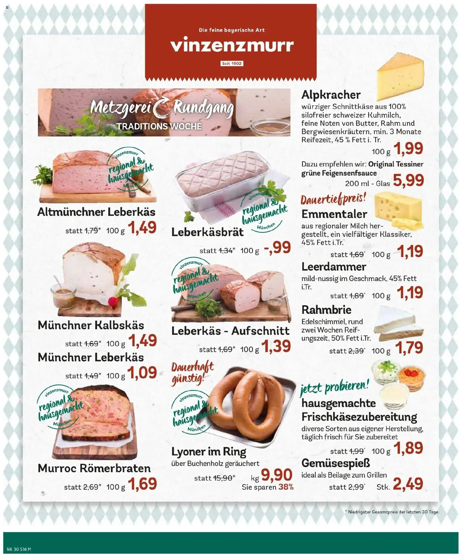 Edeka prospekt Unterhaching – gültig ab 20.07.2026 | Seite: 16 | Produkte: Milch, Leerdammer