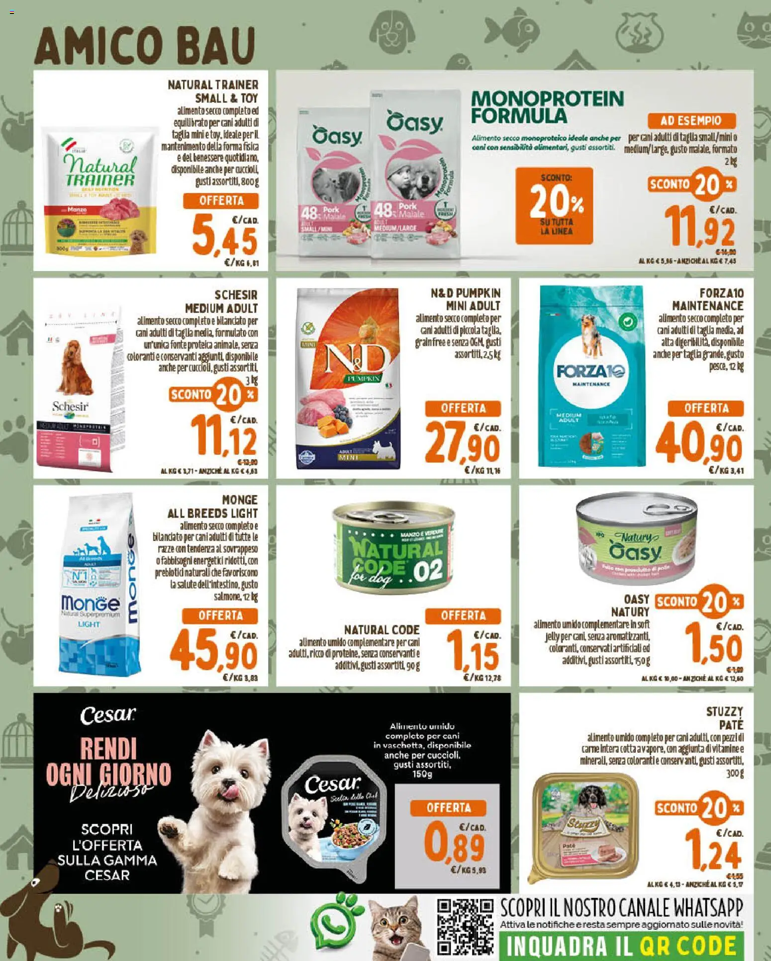 Volantino Conad del 29/07/2026 | Pagina: 2 | Prodotti: Paté, Maiale, Manzo, Verdure