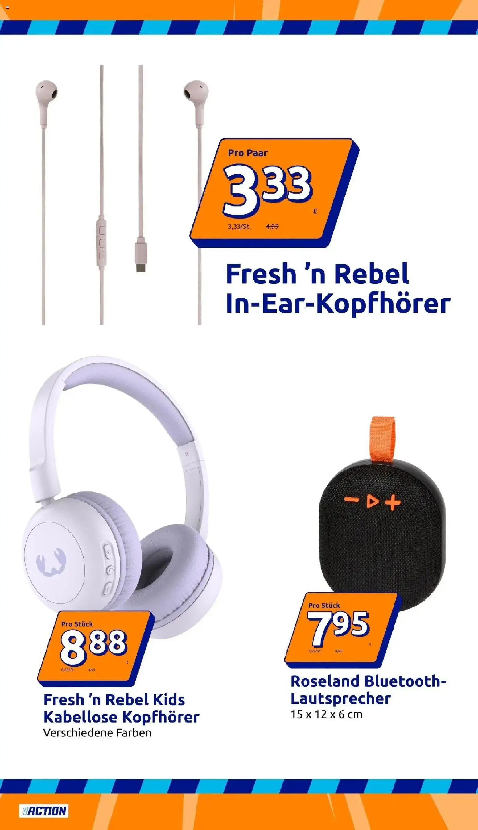 Action Kleine Preise, große Freude von 02.09.2026 - Aktuelle Angebote | Seite: 30 | Produkte: Kopfhörer, Lautsprecher