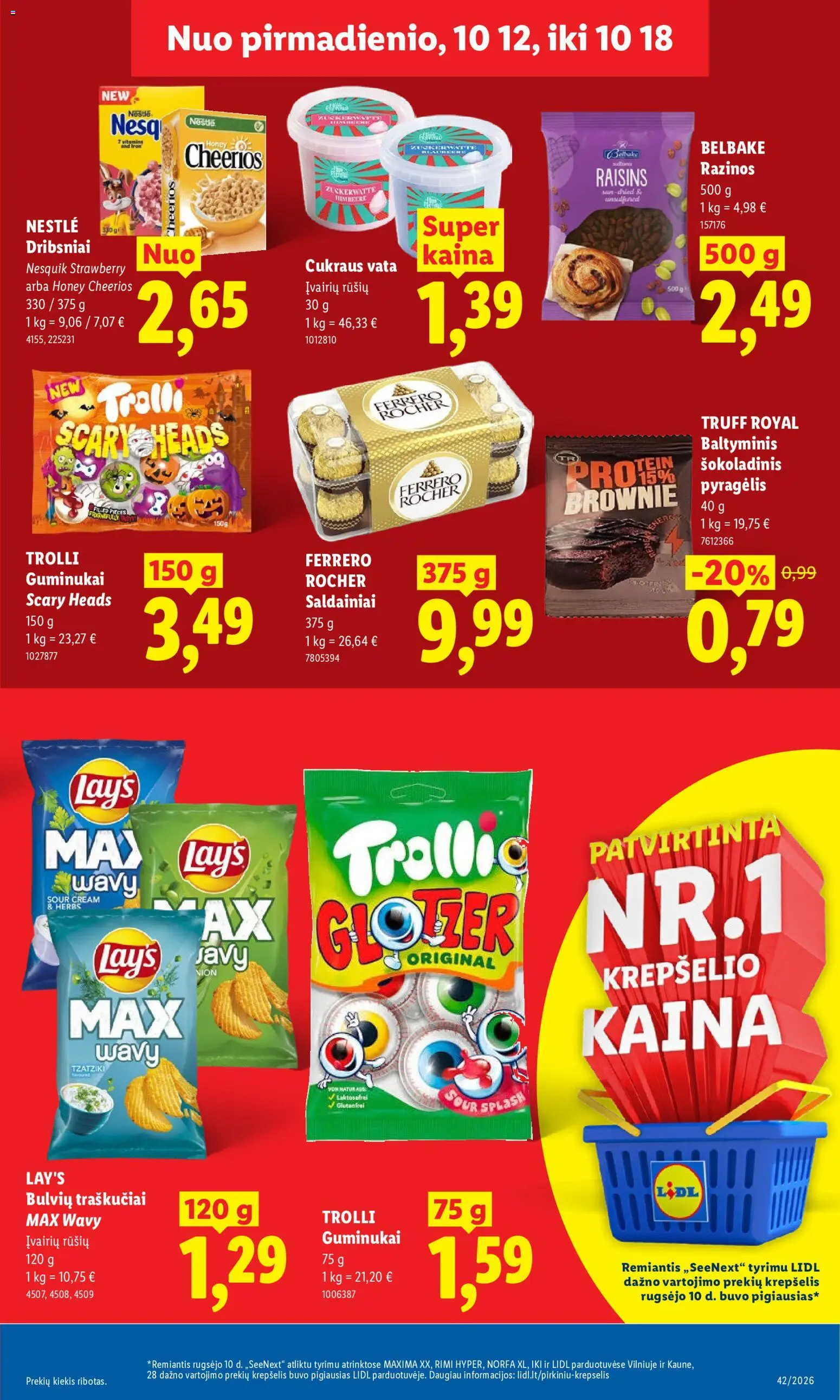 LIDL akcijos nuo 2026.10.12 | Puslapis: 17