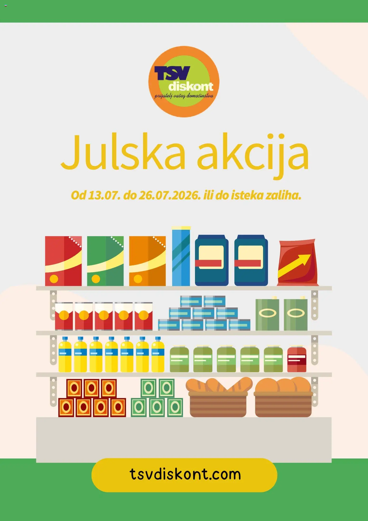 TSV Diskont katalog - važi od 13.07.2026 | Strana: 1