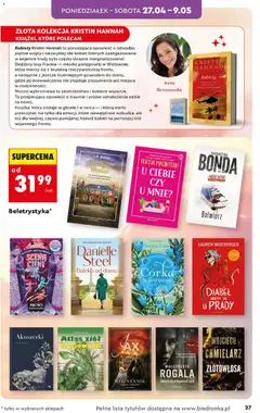 Pogląd oferty "Biedronka gazetka - Hity i inspiracje" - ważna od 25.04.2026 | Strona: 31 | Produkty: Rolki, Wiśnie, Szczotka, Ściereczki do czyszczenia