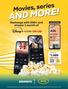 Shoprite specials catalogue – valid from 24.05.2026 | Page: 3 | Products: Data, Sim, Smartphone, Battery