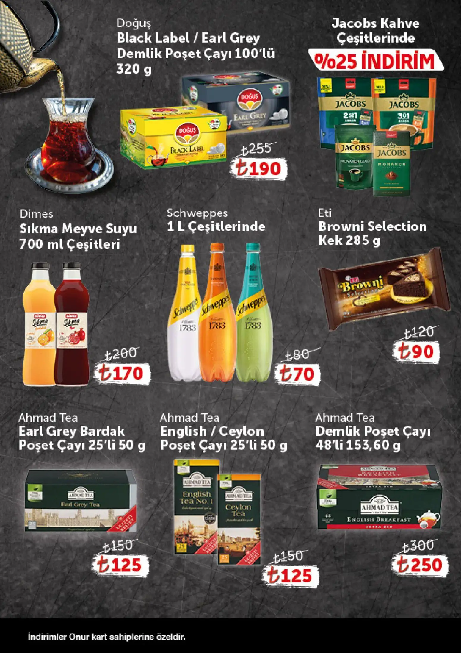 Onur Market - Katalog Gurme - 28 Temmuz 2026 tarihinden itibaren geçerlidir | Sayfa: 8 | Ürünler: Kahve, Meyve suyu, Zselatin, Demlik