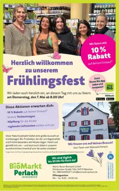 Denns BioMarkt Frühlingsfest ab 07.05.2026 gültig