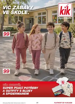 Náhled letáku Kik aktuální leták od 10.08.2026
