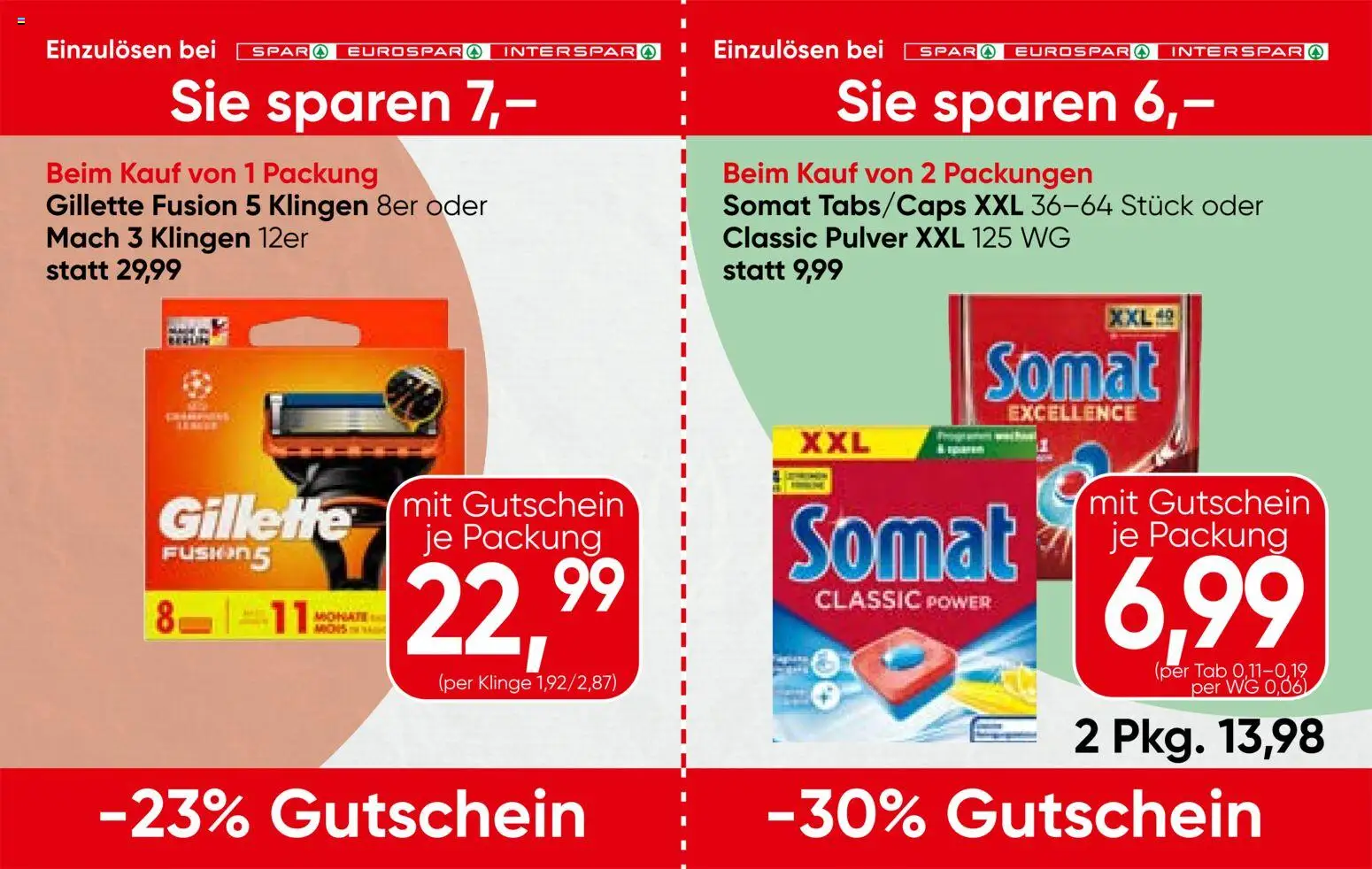 Spar - Gutscheinheft gültig ab 23.07.2026 | Seite: 11