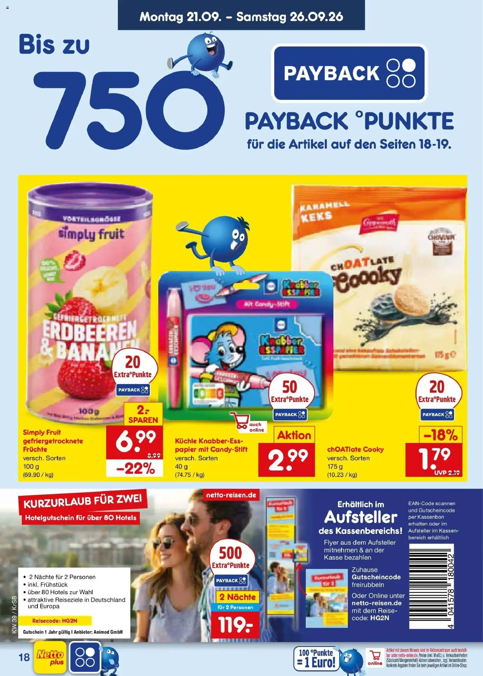 Netto Marken-Discount Prospekt Baesweiler – gültig ab 21.09.2026 | Seite: 26 | Produkte: Erdbeeren