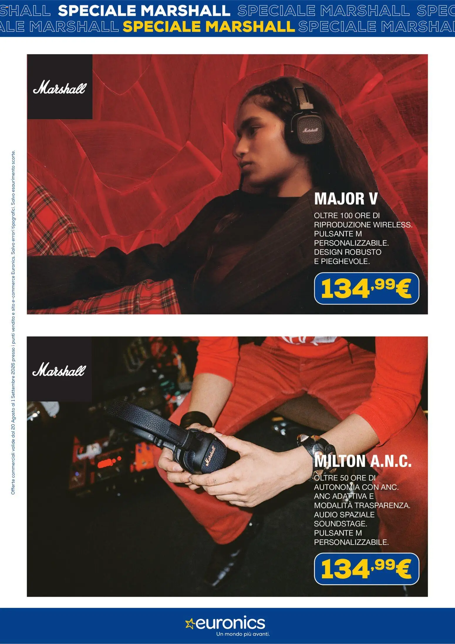 Volantino Euronics del 20/08/2026 | Pagina: 4 | Prodotti: Audio