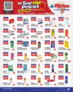 Africa Cash & Carry specials catalogue – valid from 16/07/2026 | Page: 10 | Products: Oil, Stock, Syrup, Soap
