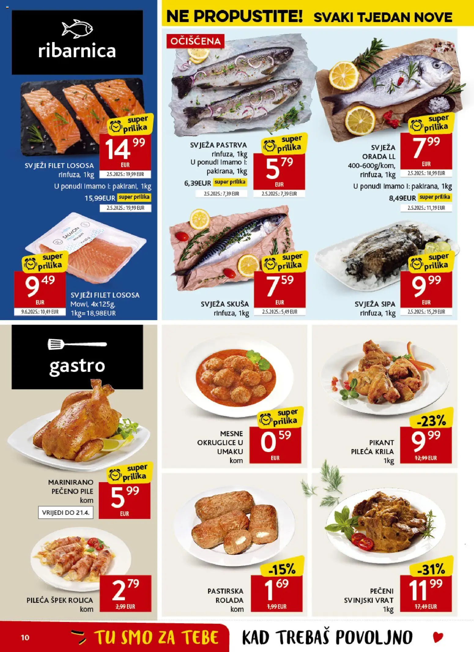 Konzum HR akciós ujság - amely érvényes a következő dátumtól: 08.04.2026 | Oldal: 10