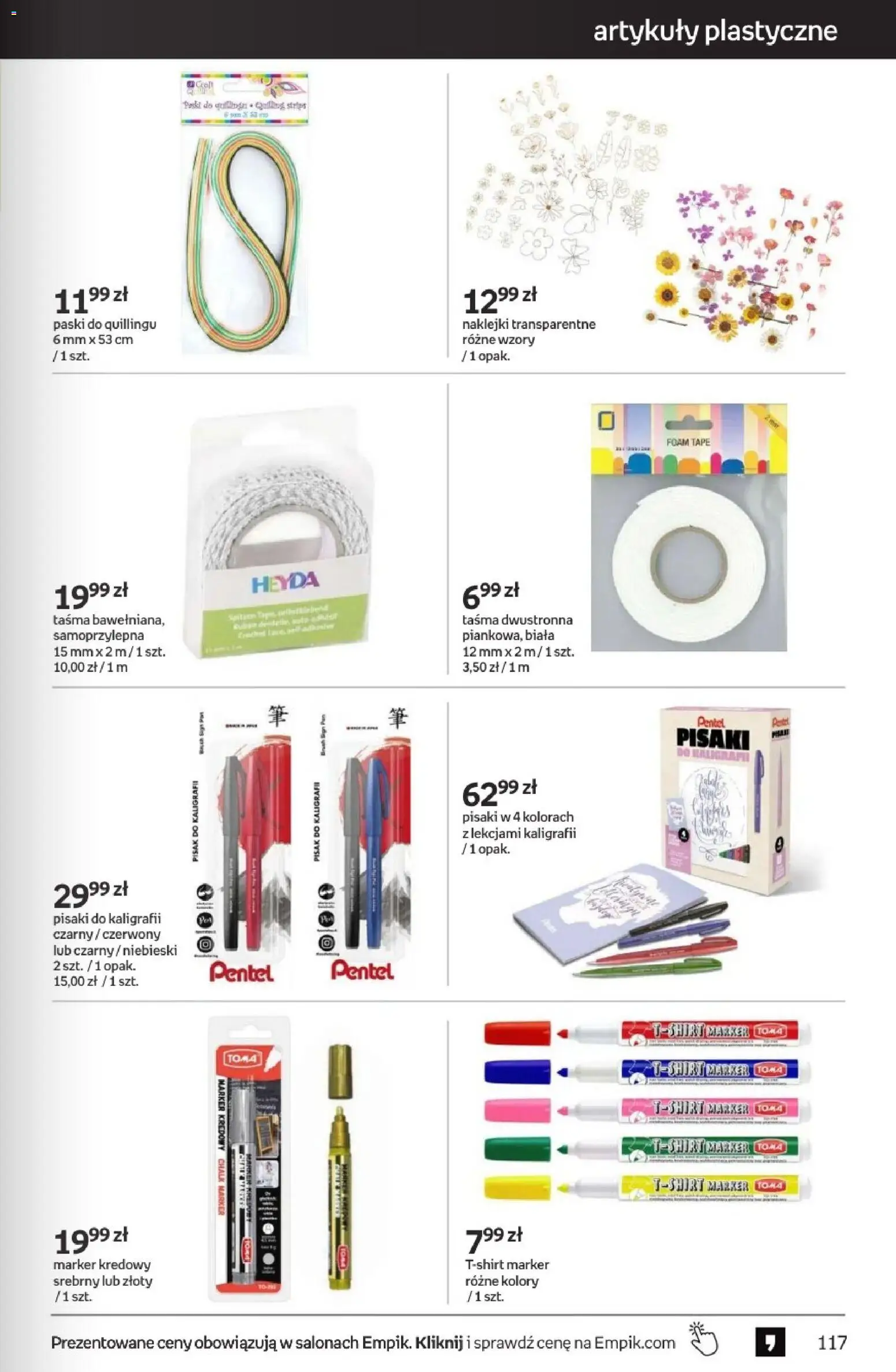 Empik Black Weeks od 28.10.2026 | Strona: 117 | Produkty: Pisaki, Naklejki