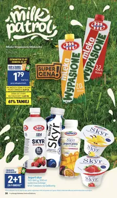 Pogląd oferty "Delikatesy Centrum gazetka" - ważna od 23.07.2026 | Strona: 20 | Produkty: Mango, Mleko wypasione, Jogurt, Owoce