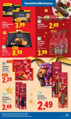 Lidl-mainoslehti voimassa 02/11/2026 alkaen | Sivu: 12 | Tuotteet: Mantelit