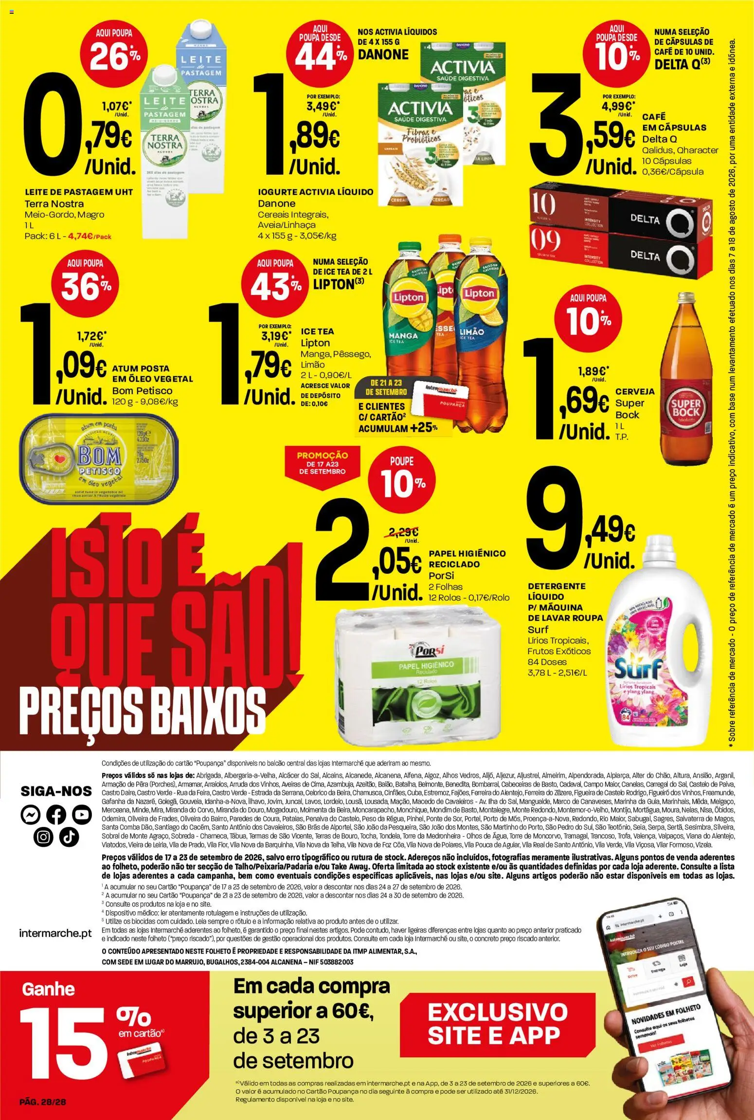 Intermarché Folheto Contact │ válido de 17/09/2026 | Página: 28