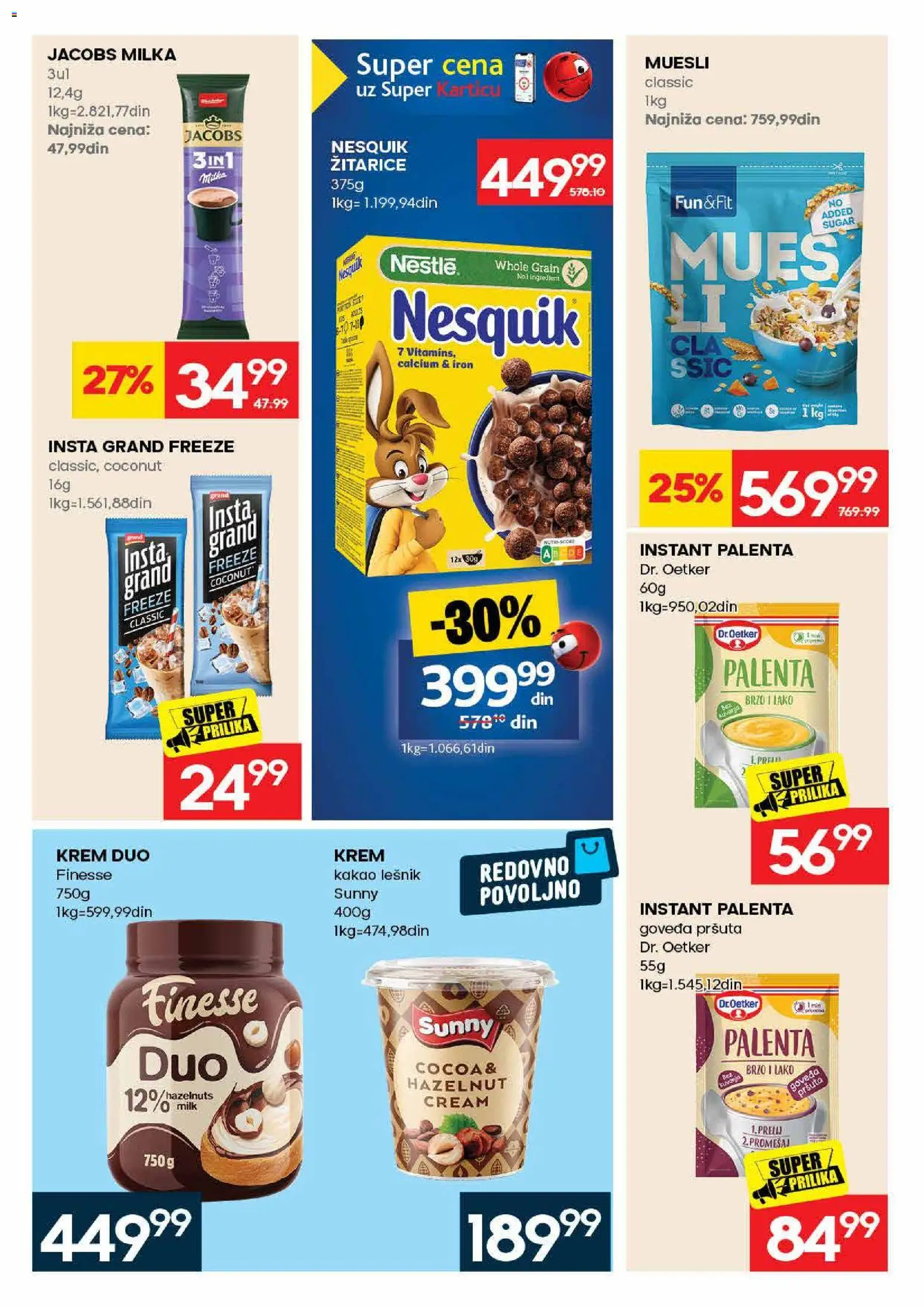 Idea katalog - važi od 31.08.2026 | Strana: 32 | Proizvode: Kakao, Milka, Lešnik, Nesquik