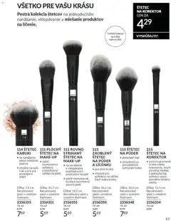 Avon leták platný od 01.07.2026 | Strana: 63 | Produkty: Korektor, Púder, Štetec