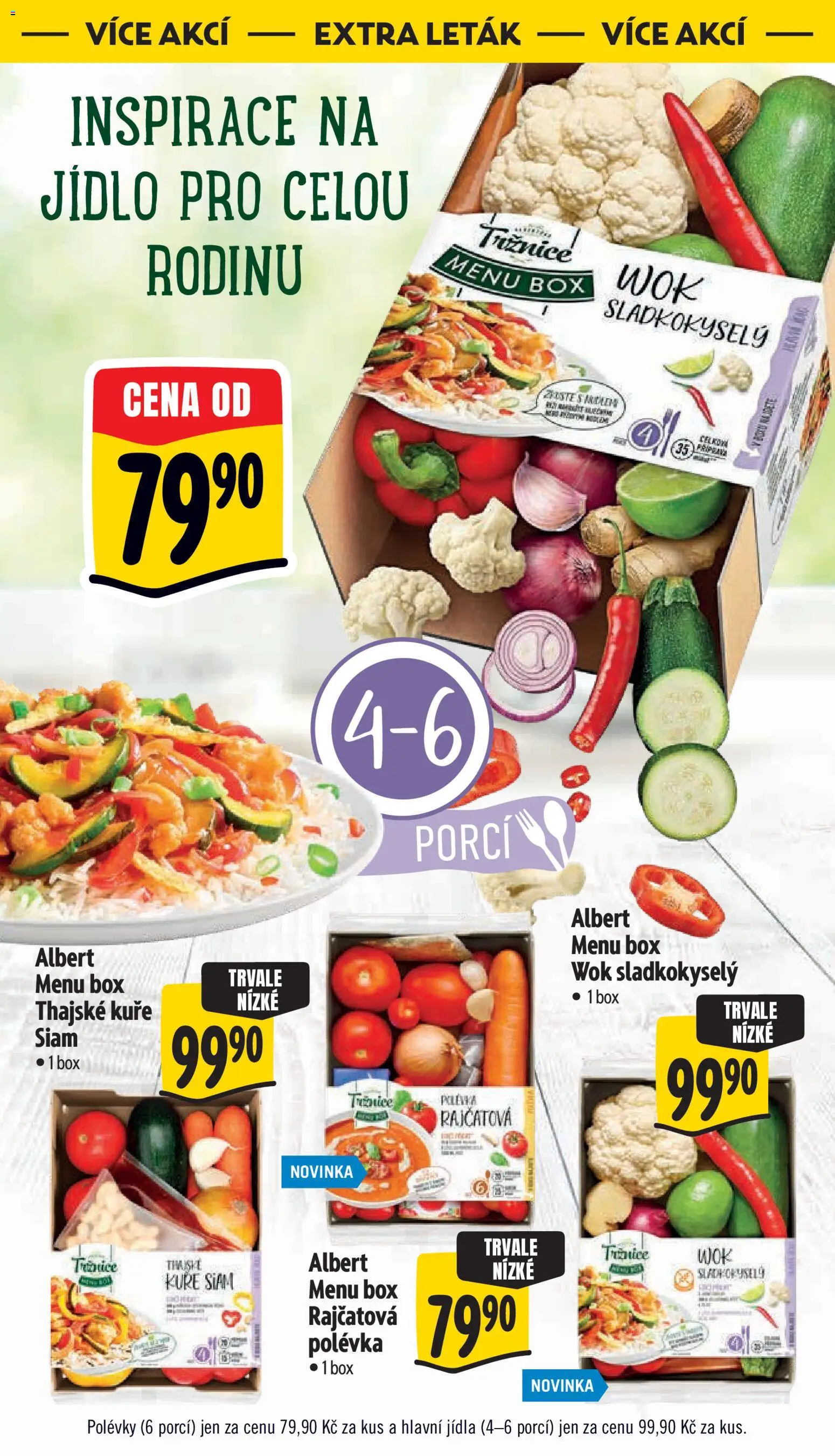 Albert leták - Hypermarket - Znojmo od 07.10.2026 | Strana: 60 | Produkty: Box, Kuře, Polévky