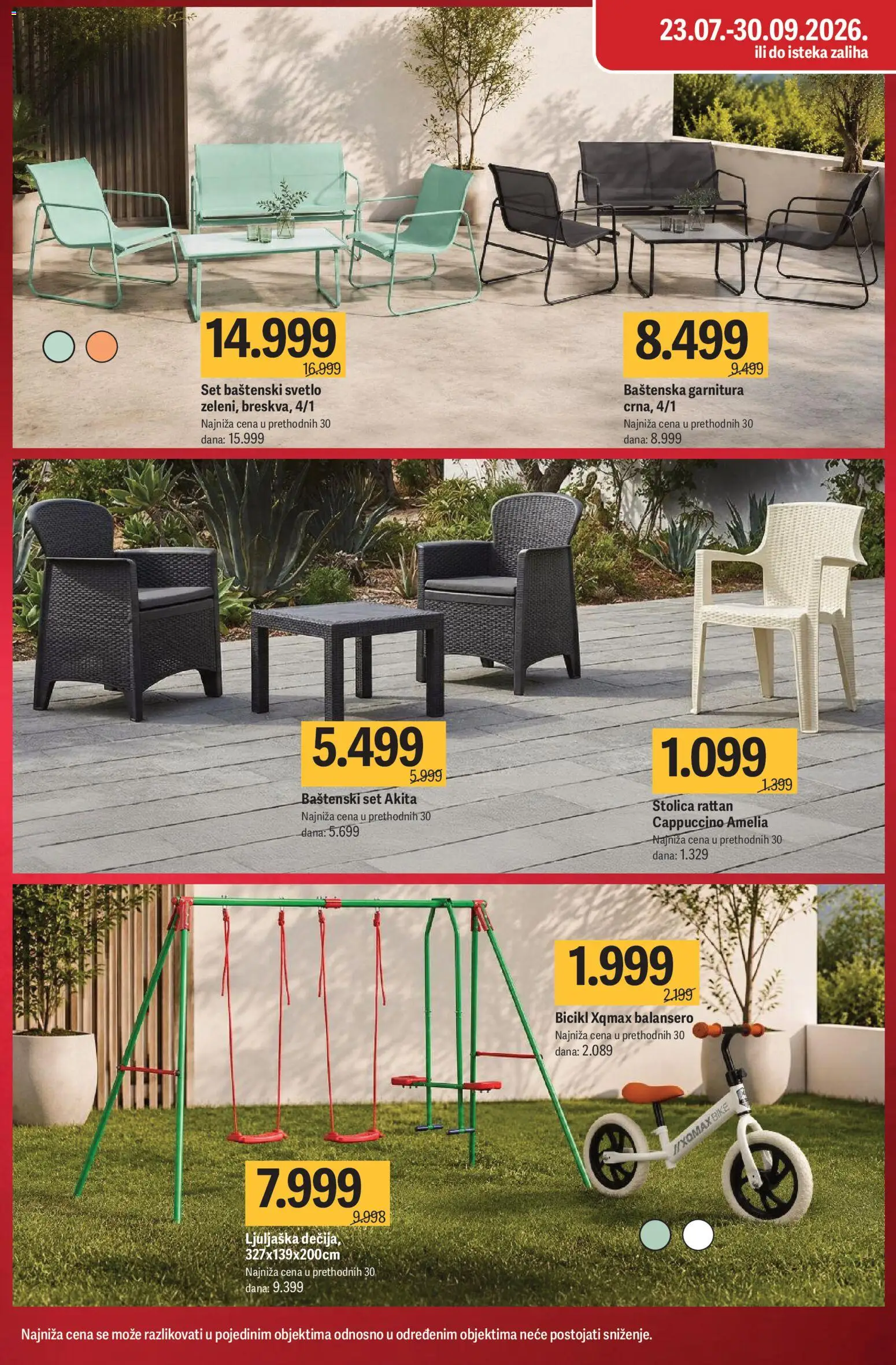 Mega Maxi katalog - važi od 30.07.2026 | Strana: 4 | Proizvode: Stolica, Ljuljaška