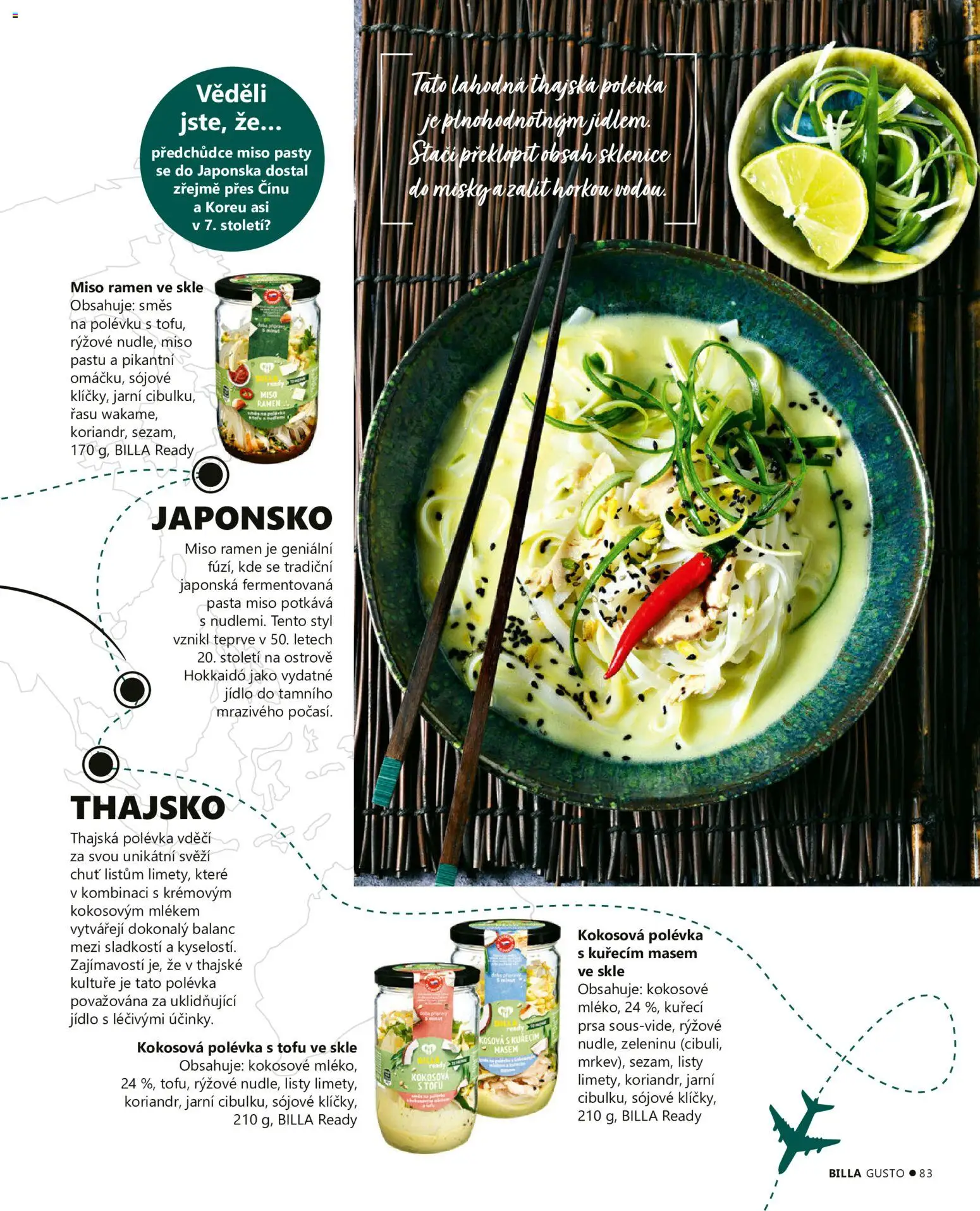 Billa leták - Gusto: Léto 2026 od 01.06.2026 | Strana: 83 | Produkty: Tofu, Sladkosti, Sklenice
