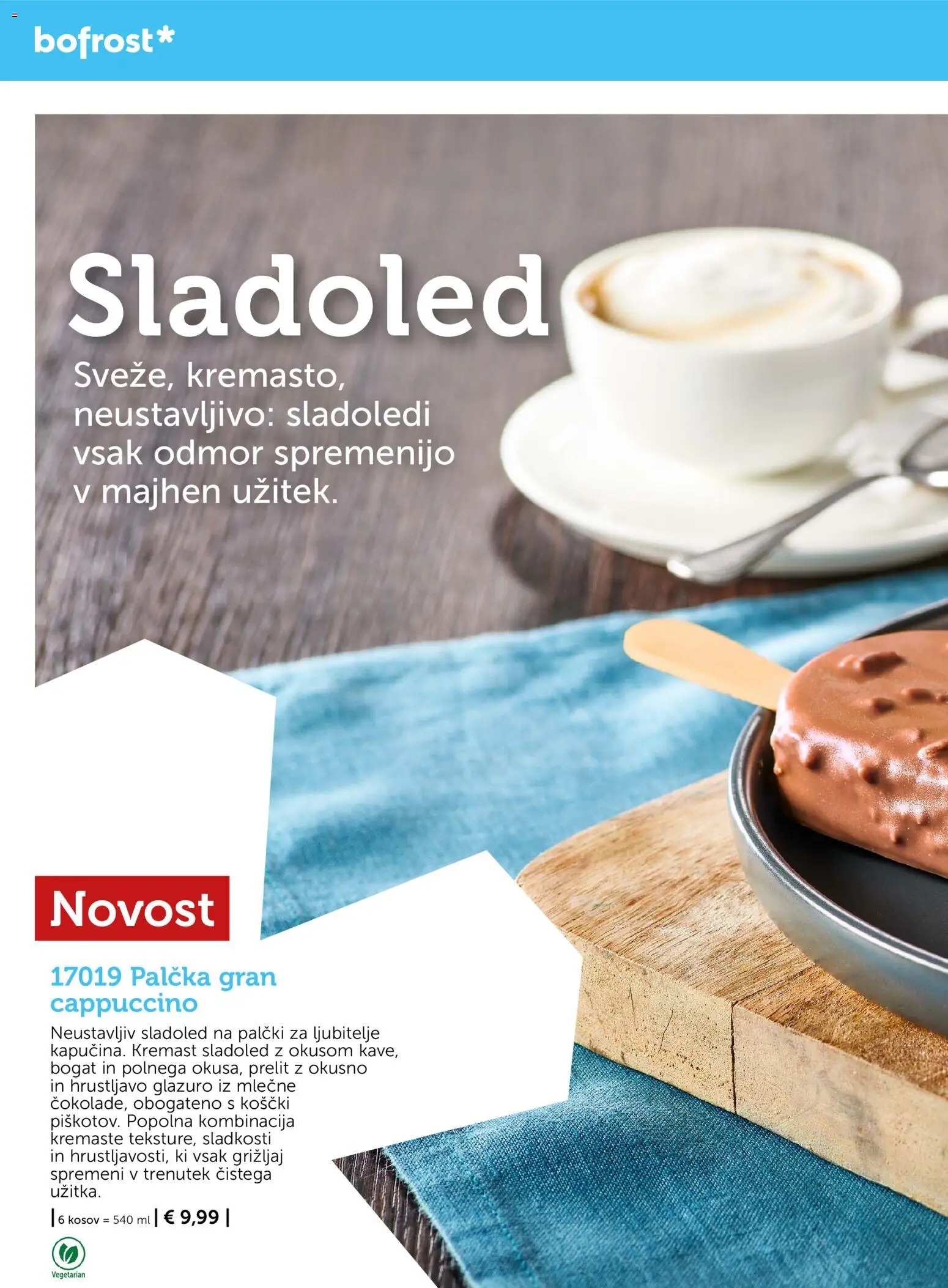 Novi Bofrost katalog ponudbe – veljaven od 01.10.2026 | Stran: 6 | Izdelki: Sladoled