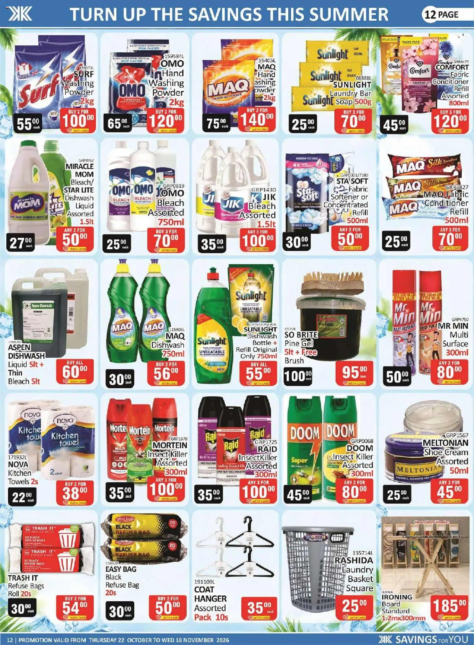 New KIT KAT Cash & Carry catalogue – valid from 22/10/2026 | Page: 12 | Products: Towel, Cream, Foam, Lemon