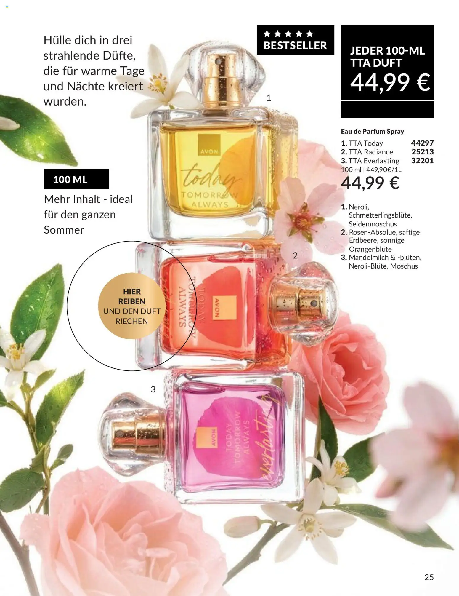 AVON Katalog Juni 2026 – gültig ab 01.06.2026 | Seite: 25 | Produkte: Hülle, Parfüm, Duft, Eau de Parfum