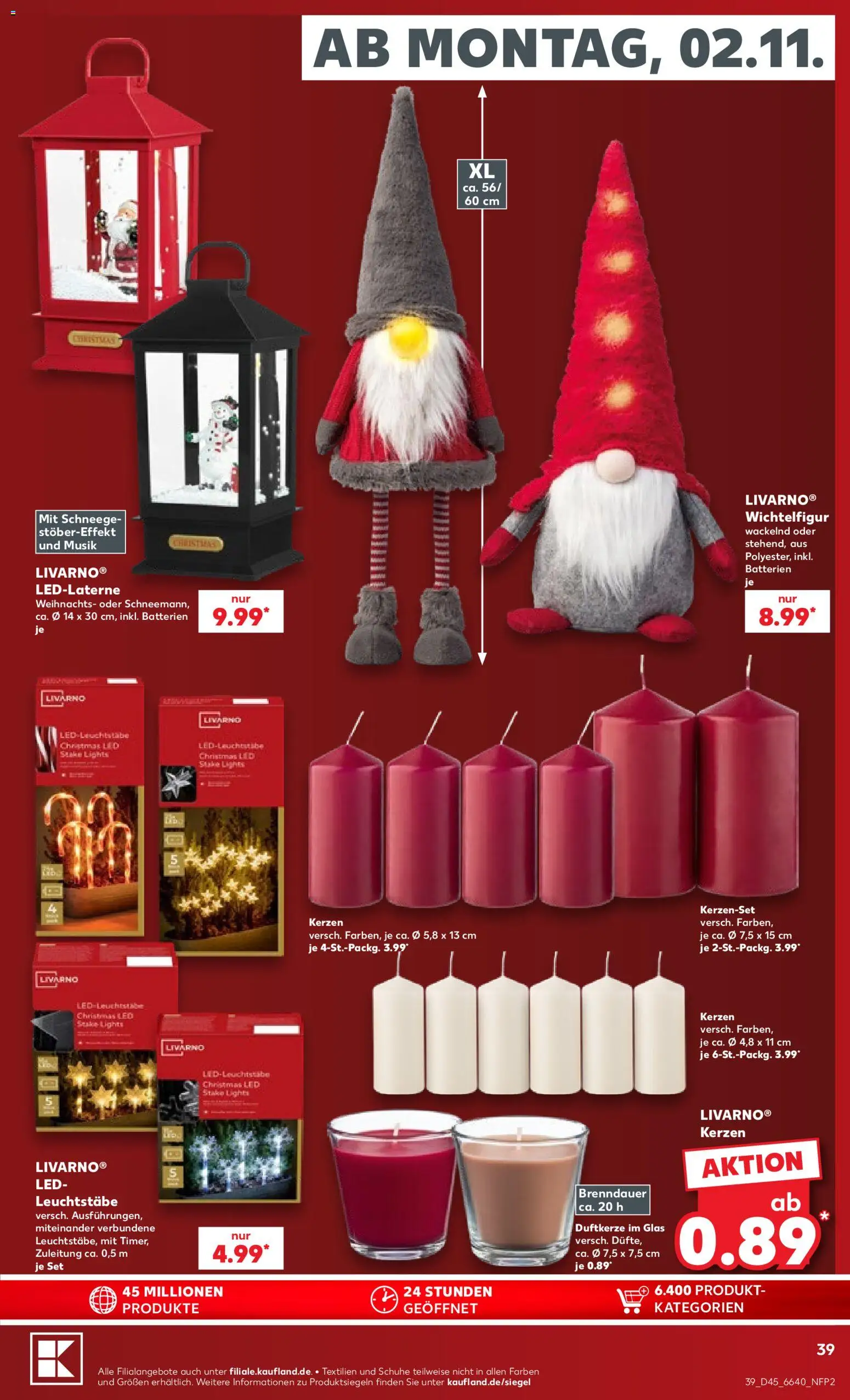 Kaufland Německo leták od 02.11.2026 | Strana: 39 | Produkty: LED