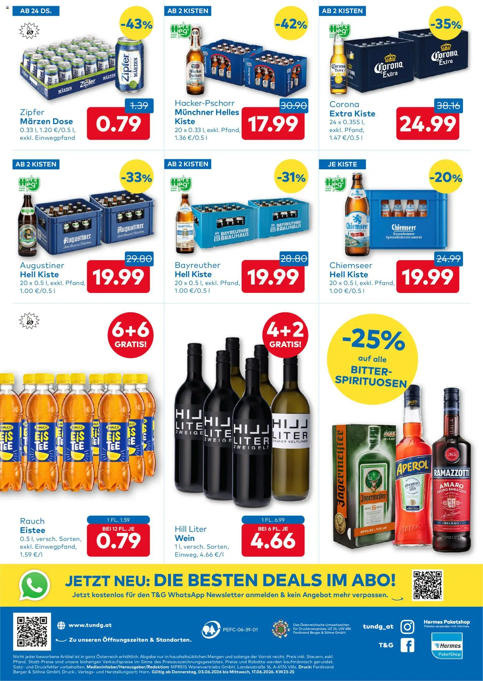 T&G Flugblatt gültig ab 03.06.2026 | Seite: 8 | Produkte: Wein