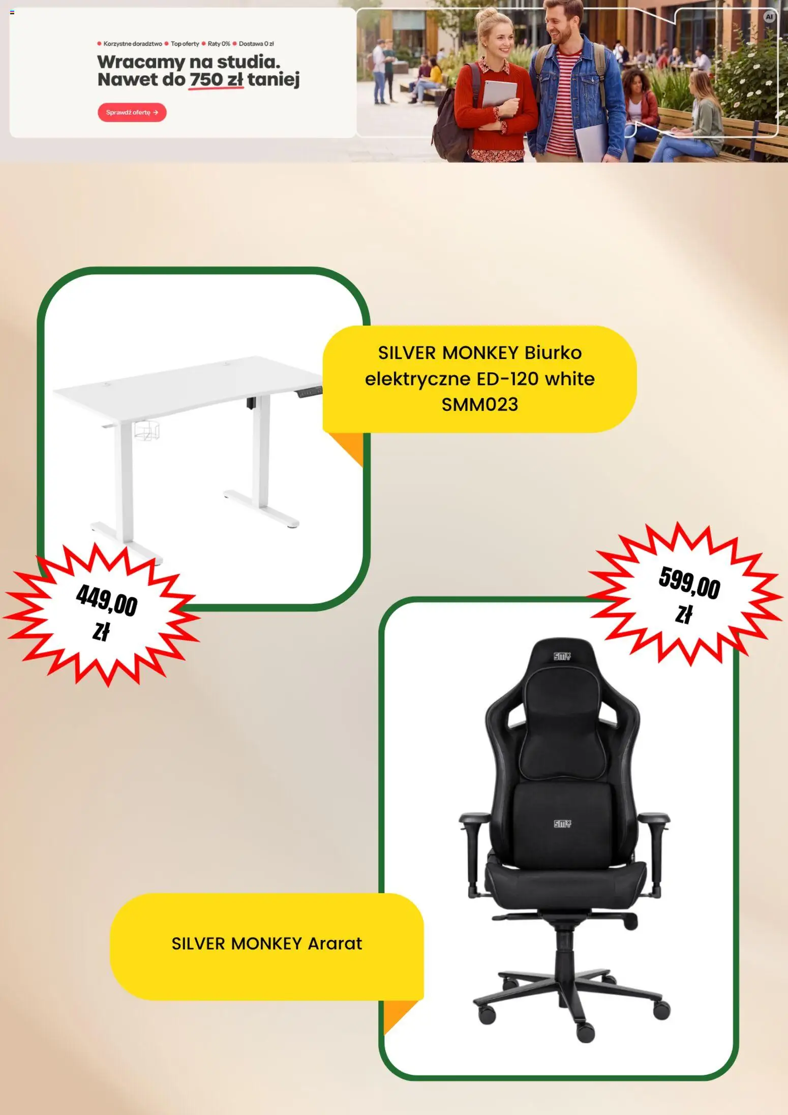 Neonet promocje od 10.09.2026 | Strona: 5 | Produkty: Top, Biurko
