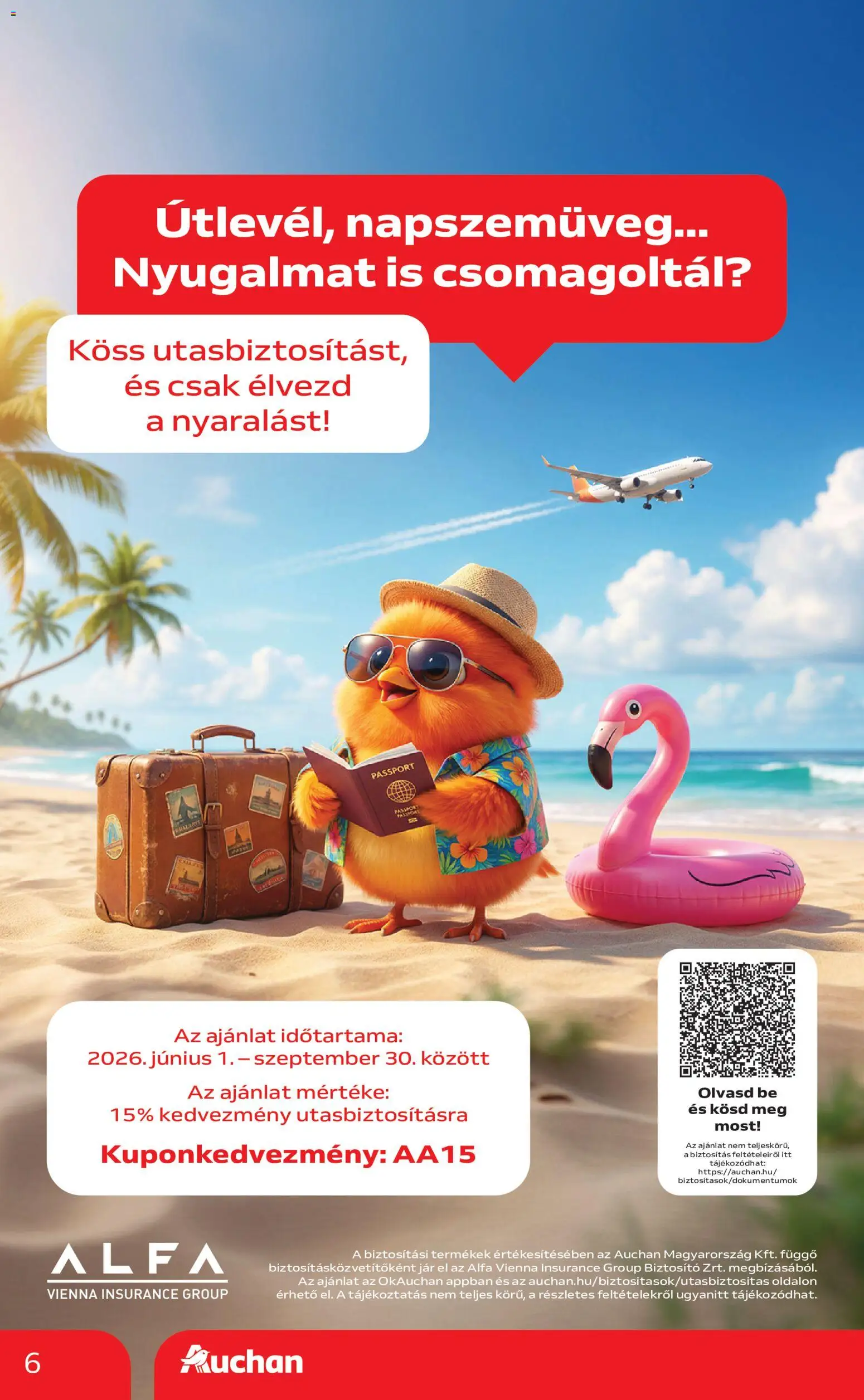 Auchan akciós ujság - amely érvényes a következő dátumtól: 2026.06.25. | Oldal: 6
