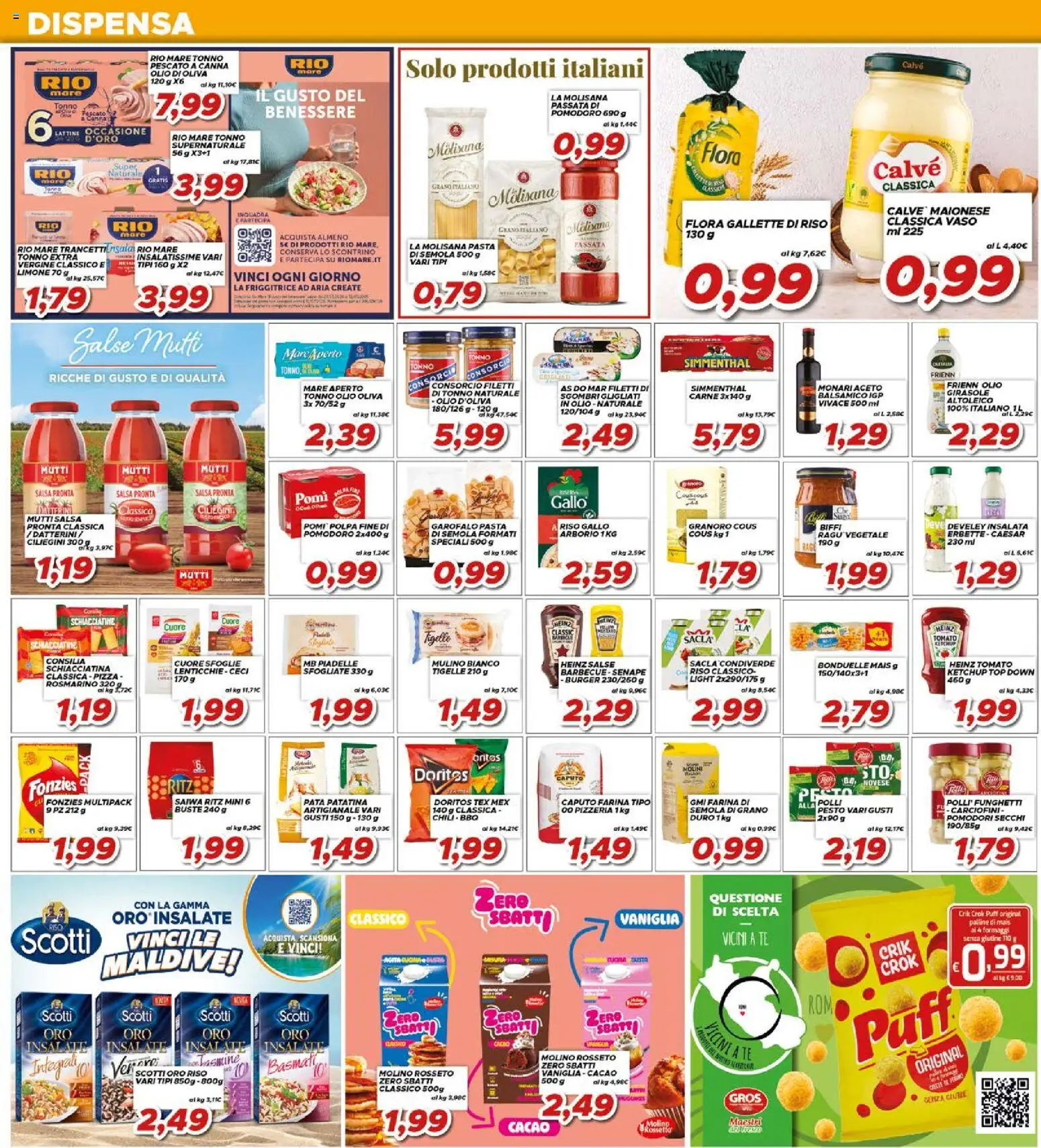Volantino Ma Supermercati del 08.05.2026 | Pagina: 12 | Prodotti: Rosmarino, Ketchup, Pomodoro, Olio