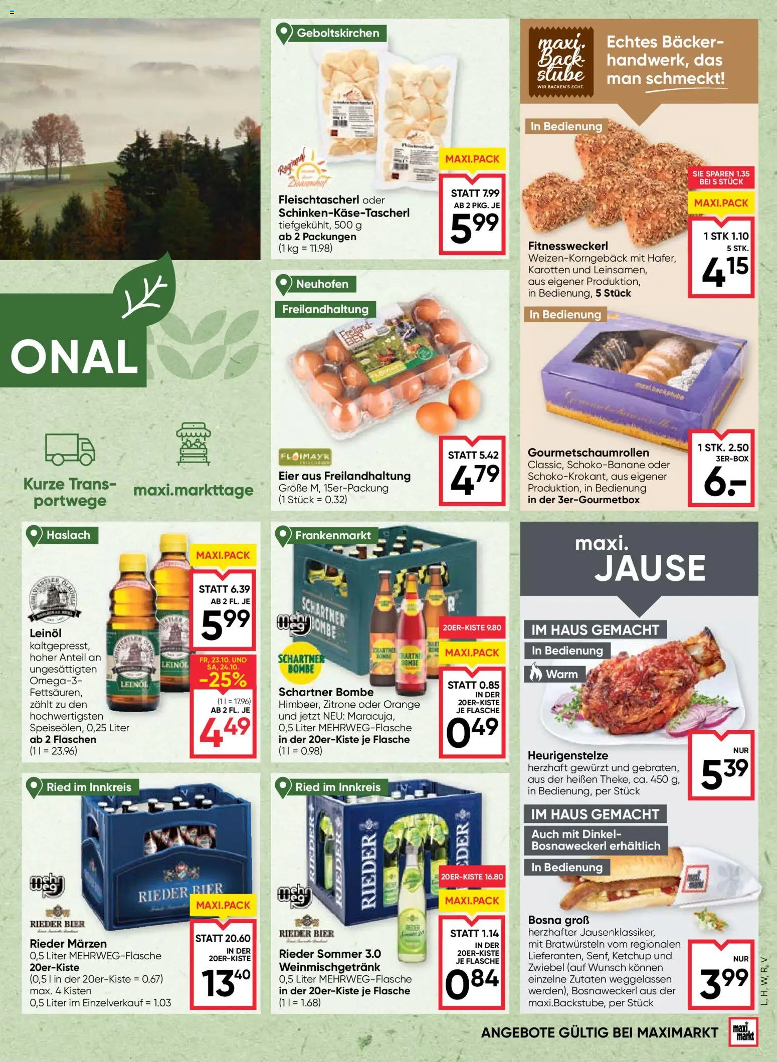 Maximarkt Flugblatt gültig ab 22.10.2026 | Seite: 5 | Produkte: Ketchup, Zitrone, Zutaten, Eier