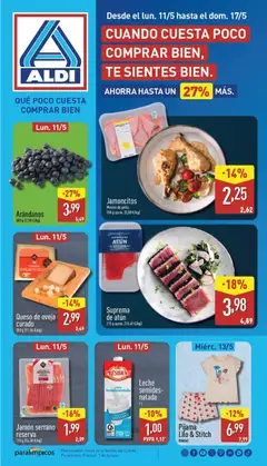 Vista previa Aldi folleto Península válido desde el 11.05.2026
