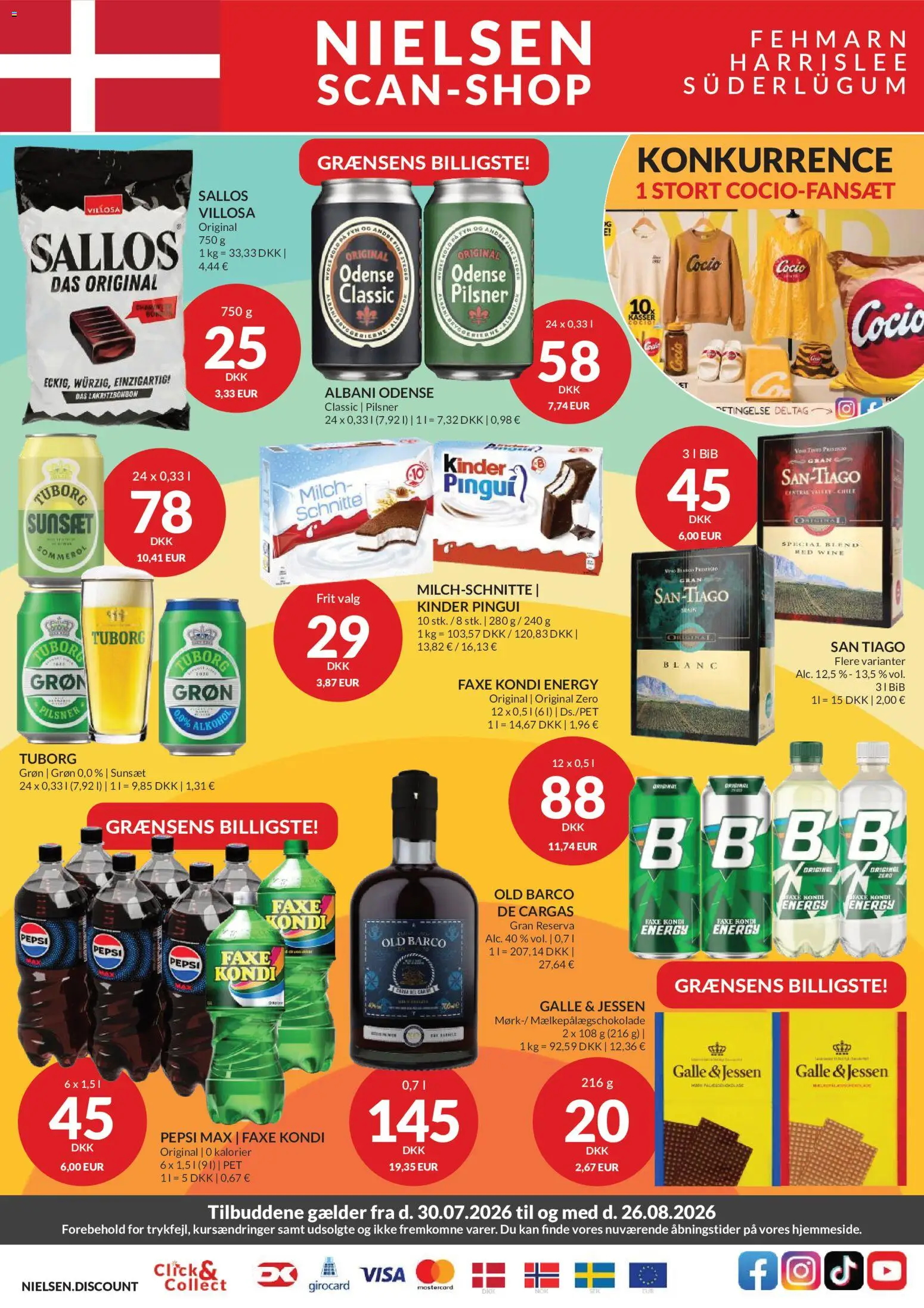 Nielsen Discount tilbudsavis – gyldig fra 30/07/2026 | Side: 1