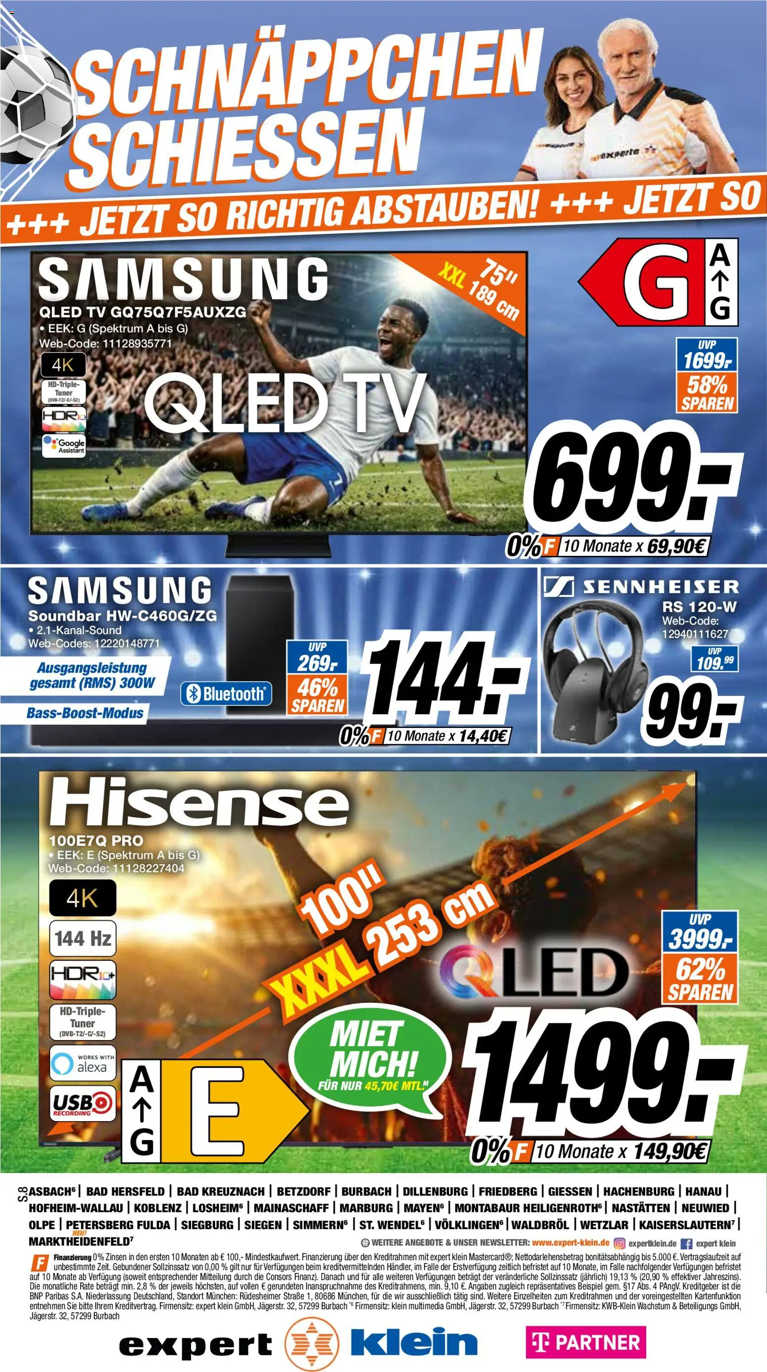 Expert Prospekt 	 – gültig ab 18.05.2026 | Seite: 8 | Produkte: Hisense, Bad, Samsung, Soundbar
