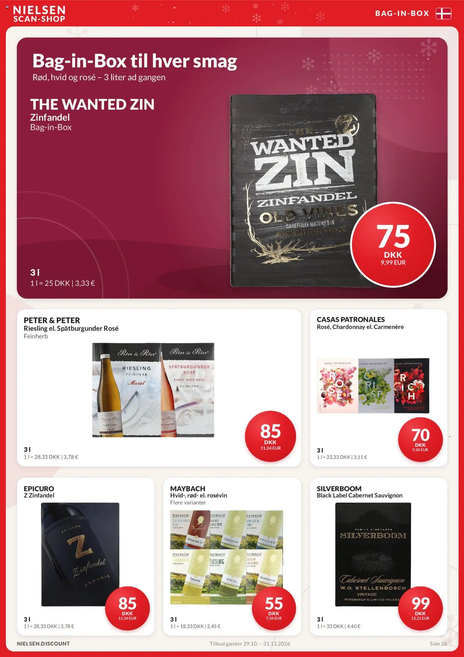 Nielsen Discount tilbudsavis – gyldig fra 29/10/2026 | Side: 26 | Produkter: Rom