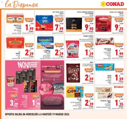 Anteprima del volantino CIOCCOLATO NERO NERO NOVI, vari tipi un esempio: 88% cacao extra fondente vigoroso 75 g valido a partire dal 06.05.2026 | Pagina: 18