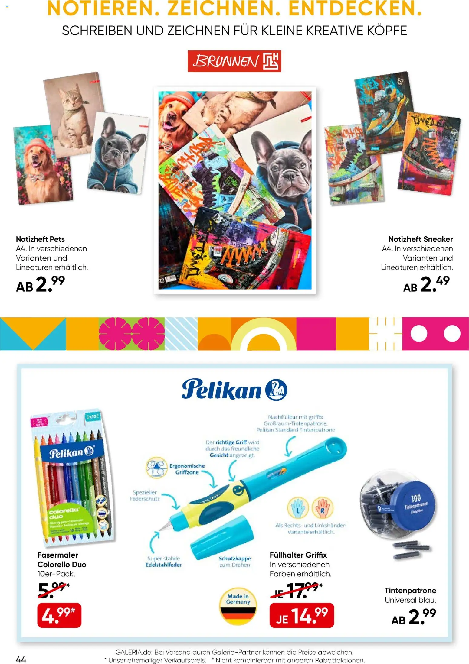 Galeria Karstadt Kaufhof Prospekt – gültig ab 02.09.2026 | Seite: 44