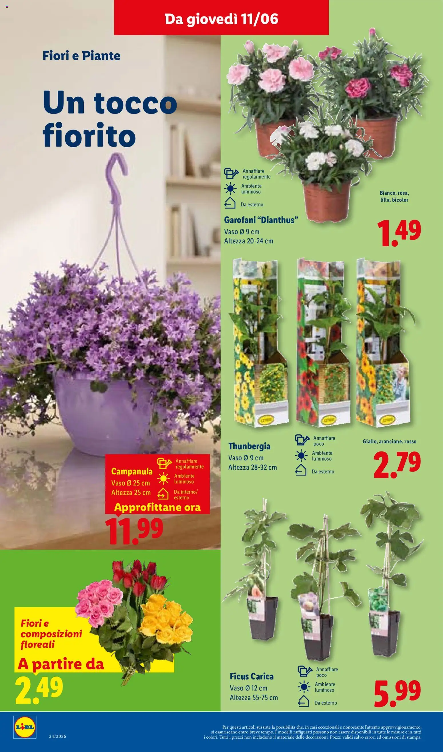Volantino Lidl del 11.06.2026 | Pagina: 42 | Prodotti: Vaso