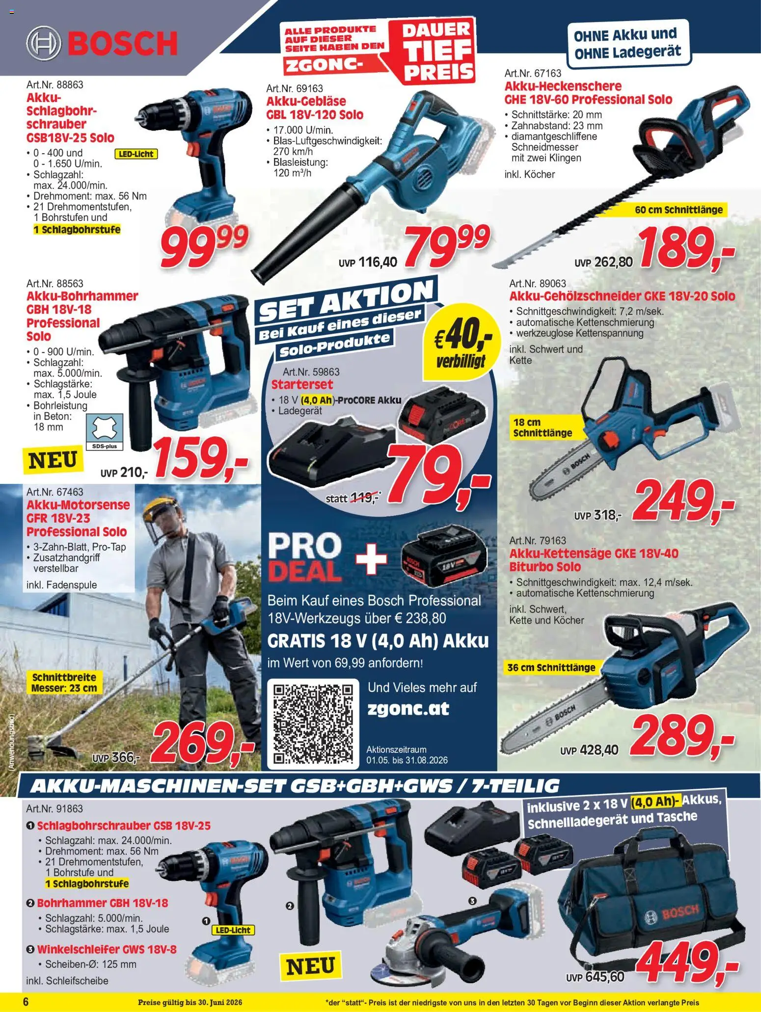 Zgonc Juni II 2026 gültig ab 16.06.2026 | Seite: 6 | Produkte: Tasche, Kocher