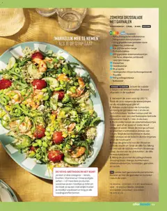 Zomerse orzosalade met garnalen, Zomerse orzosalade met garnalen - Voorbeeld van een folder van Albert Heijn, geldig van 03-07-2026 | Pagina: 107